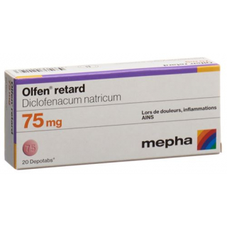Олфен Ретард 75 мг 20 депо таблеток 