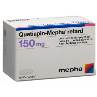 Кветиапин Мефа Ретард 150 мг 60 депо таблеток