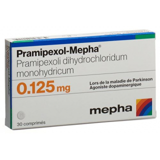 Прамипексол Мефа 0,125 мг 30 таблеток