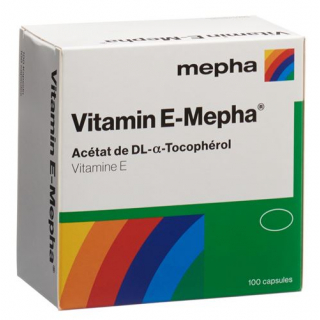 Витамин E Мефа 100 капсул 