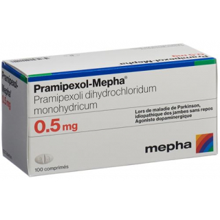 Прамипексол Мефа 0,5 мг 100 таблеток