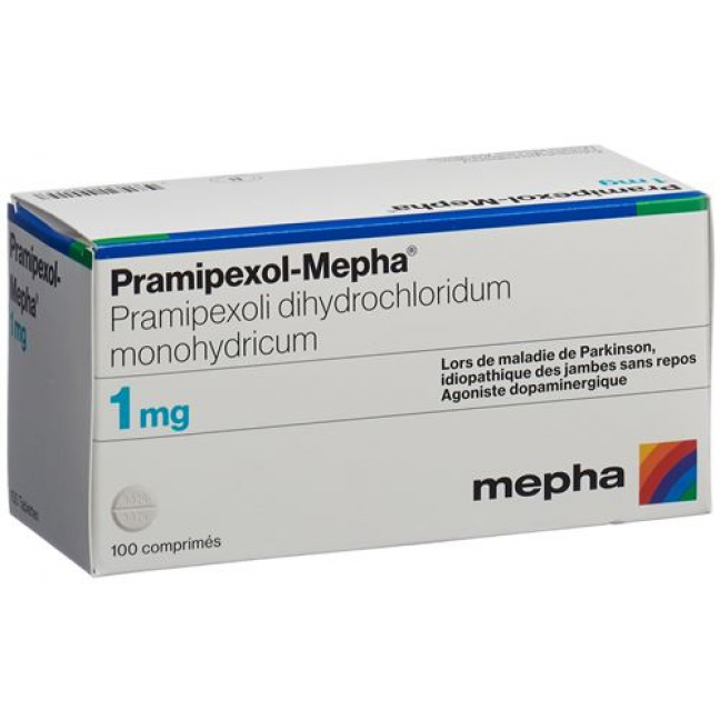 Прамипексол Мефа 1 мг 100 таблеток