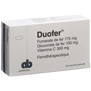 Дуофер для взрослых (новая формула) 40 таблеток покрытых оболочкой
