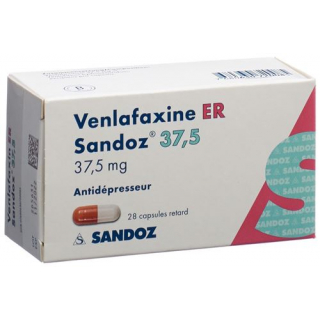 Венлафаксин ER Сандоз 37,5 мг 28 ретард капсул 