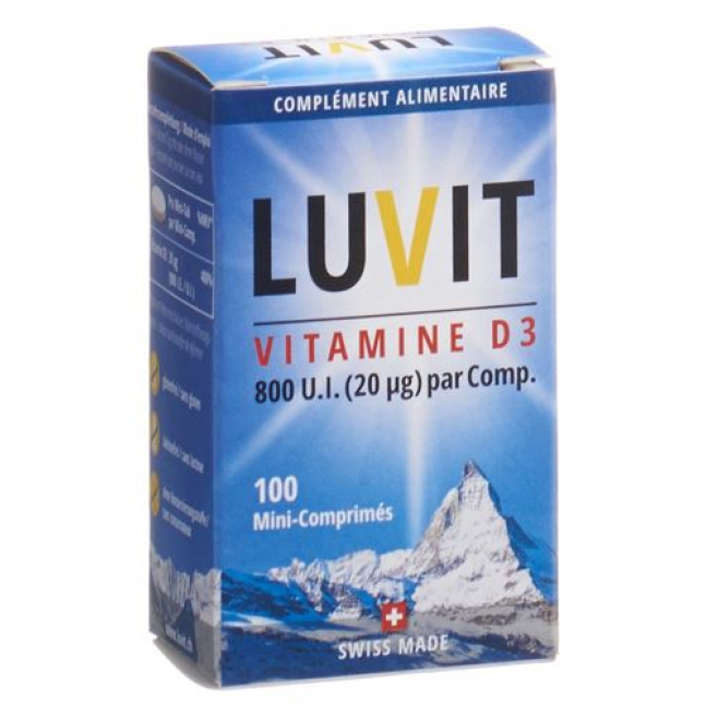 Лувит Витамин Д3 100 мини-таблеток