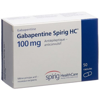 Габапентин Спириг 100 мг 50 капсул