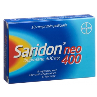 Саридон Нео  400 мг 10 таблеток покрытых оболочкой