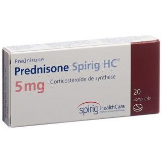 Преднизон Спириг 5 мг 20 таблеток
