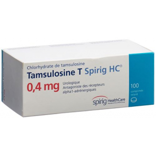 Тамсулозин Т Спириг HC 0,4 мг 100 ретард таблеток