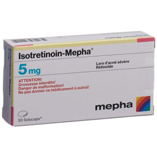 Изотретиноин Мефа 5 мг 100 капсул