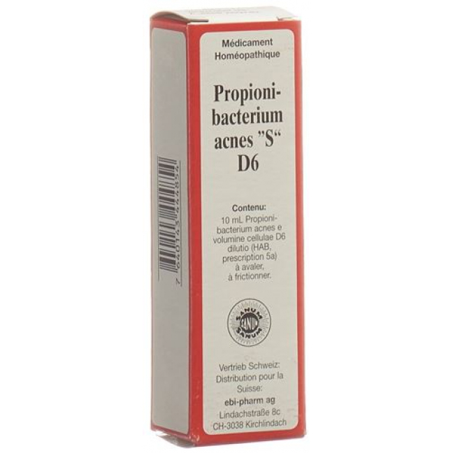 Sanum Propionibact Acnes S капли D 6 10мл