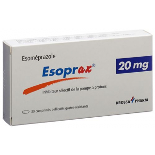 Эзопракс 20 мг 30 таблеток покрытых оболочкой