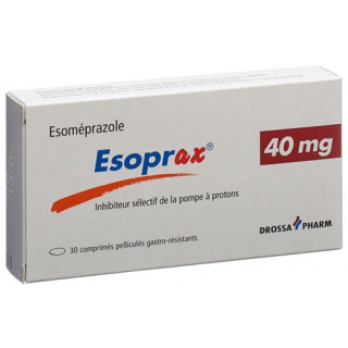 Эзопракс 40 мг 30 таблеток покрытых оболочкой