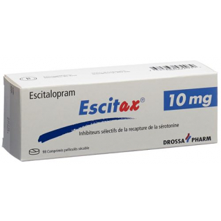 Эсцитакс 10 мг 98 таблеток покрытых оболочкой