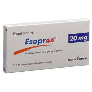 Эзопракс 20 мг 14 таблеток покрытых оболочкой