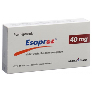 Эзопракс 40 мг 14 таблеток покрытых оболочкой