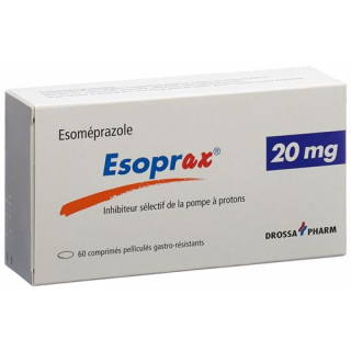 Эзопракс 20 мг 60 таблеток покрытых оболочкой