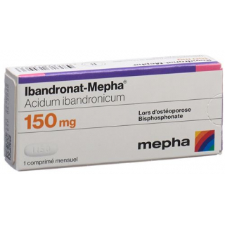 Ибандронат Мефа 150 мг 1 ежемесячная таблетка