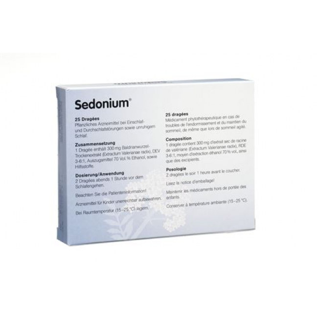 Седониум 25 драже