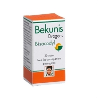 Бекуніс Драже 5 мг Bisacodyl Ds 30 шт
