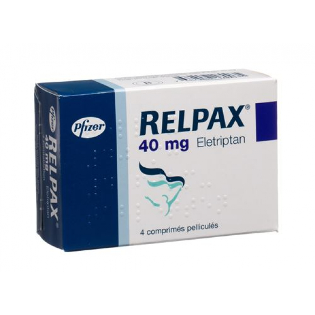 Релпакс 40 мг 4 таблетки покрытые оболочкой