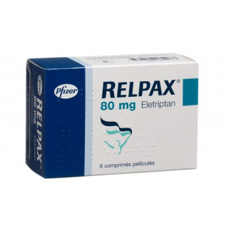 Релпакс 80 мг 6 таблеток покрытых оболочкой