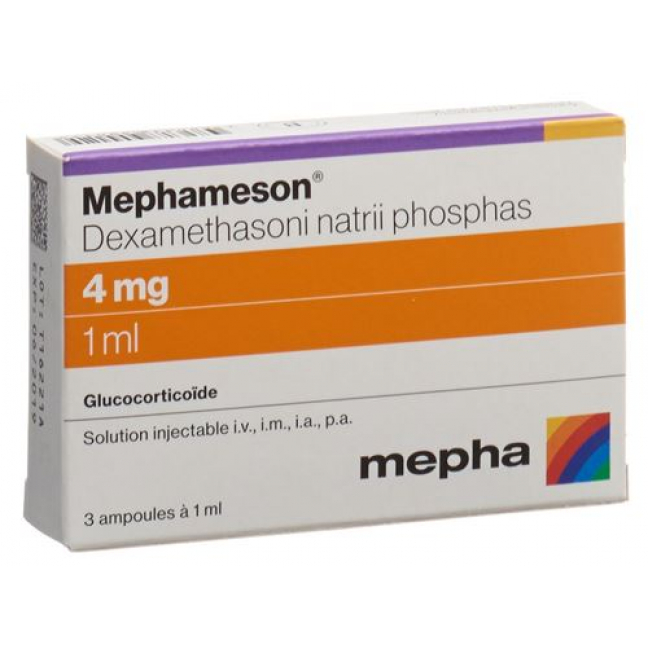Mephameson 4 mg/ml 25 Ampullen 1 ml