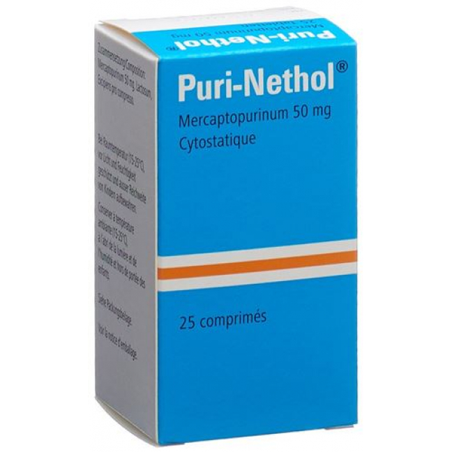 Пури-Нетол 50 мг 25 таблеток 