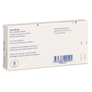 Лазикс 40 мг 12 таблеток 