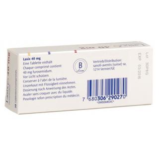 Лазикс 40 мг 50 таблеток 