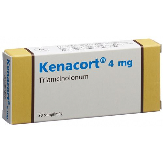 Кенакорт 4 мг 20 таблеток