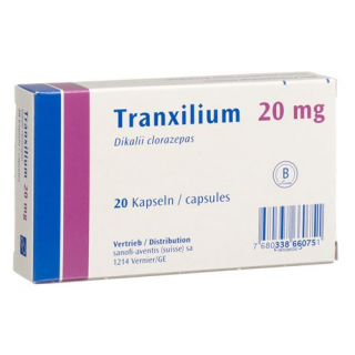Tranxilium 20 mg 20 Kaps