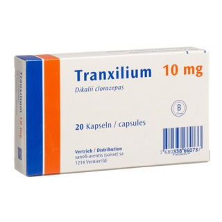 Tranxilium 10 mg 20 Kaps