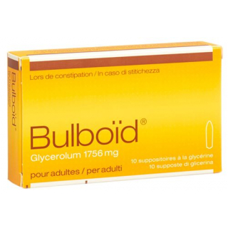 Булбоид 10 суппозиториев для взрослых