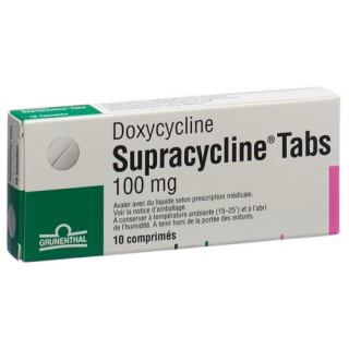 Супрациклин 100 мг 20 таблеток 