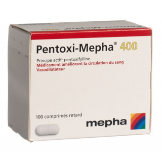 Пентокси Мефа 400 мг 100 ретард таблеток