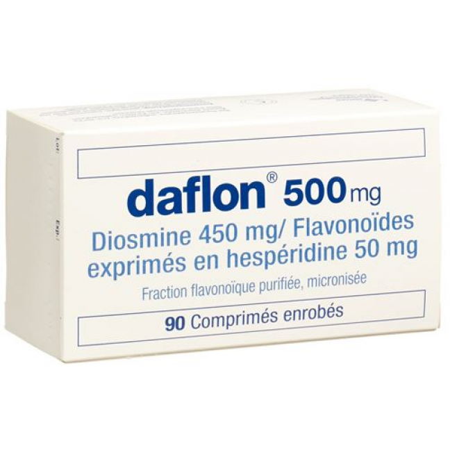 Дафлон 500 мг 60 таблеток покрытых оболочкой