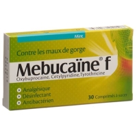 Mebucaïne N льодяник нова формула 30 шт