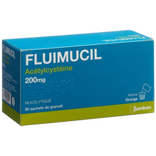 Флуимуцил 200 мг 90 пакетиков гранул для взрослых