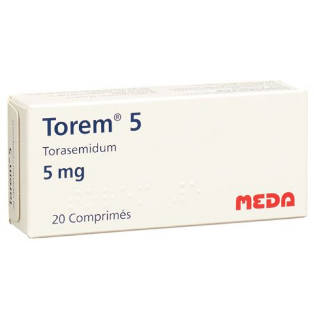 Torem 5 mg 20 tablets