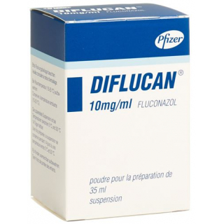 Дифлюкан порошок для приготовления суспензии 10 мг/мл флакон 35 мл 
