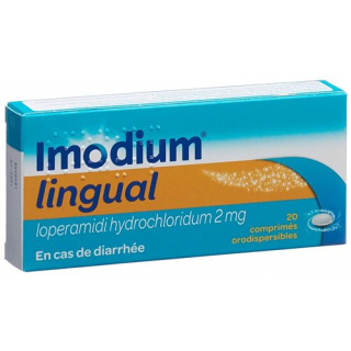Имодиум Лингвал 2 мг 20 таблеток, диспергируемых во рту