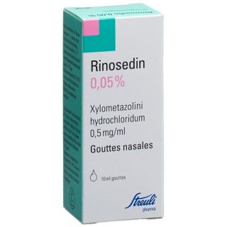 Риноседин капли в нос 0,05% флакон 10 мл