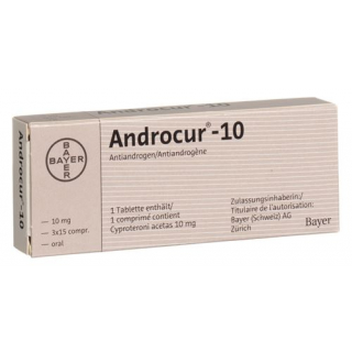Андрокур 10 мг 3 х 15 таблеток