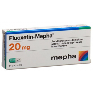 Флуоксетин Мефа 20 мг 30 капсул