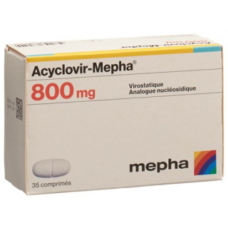 Ацикловир Мефа 800 мг 35 таблеток