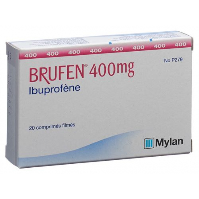 Бруфен 400 мг 20 таблеток покрытых оболочкой