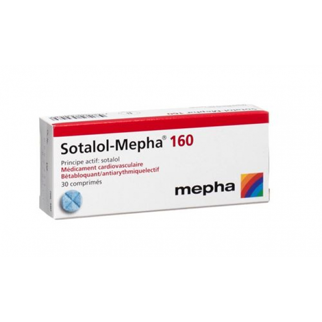 Соталол Мефа 160 мг 30 таблеток