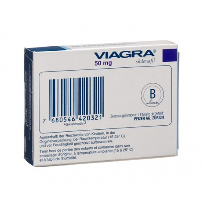 Виагра 50 мг 4 таблетки покрытые оболочкой