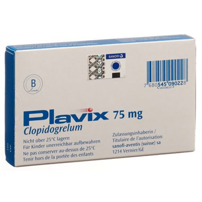 Плавикс 75 мг 84 таблетки 